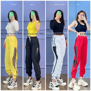 Quần jogger dây kéo -vải gió cát cao cấp [hình thật shop chụp] Eothon60