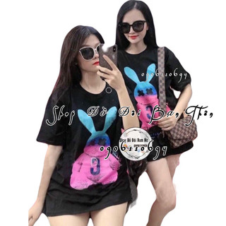 Áo đôi bạn thân nam nữ - áo thun in hình 🥰🥰 tay lỡ phông rộng unisex có 2 màu