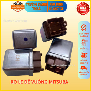 Rơ le đề vuông mitsuba, rơ le đề vuông zin lắp cho xe máy trường thành tools