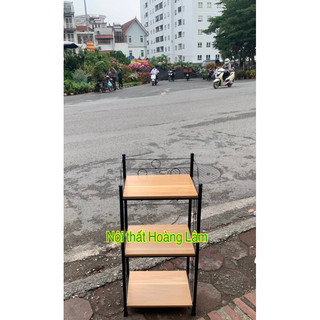 (Ship hoả tốc ) Kệ sách sắt 3 tầng dài 40cm
