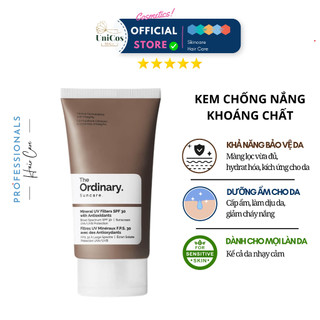 Kem chống nắng khoáng chất The Ordinary Mineral UV Filters SPF 30 with Antioxidants