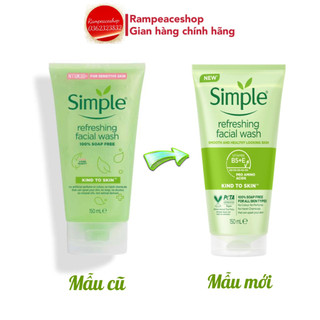 Sữa Rữa Mặt Simple Kind To Skin Refreshing Facial Wash Gel
