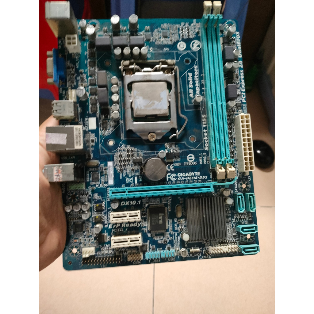 MAIN H61,CPU I5-2320,8G,FAN CÓ CHẮN MAIN.