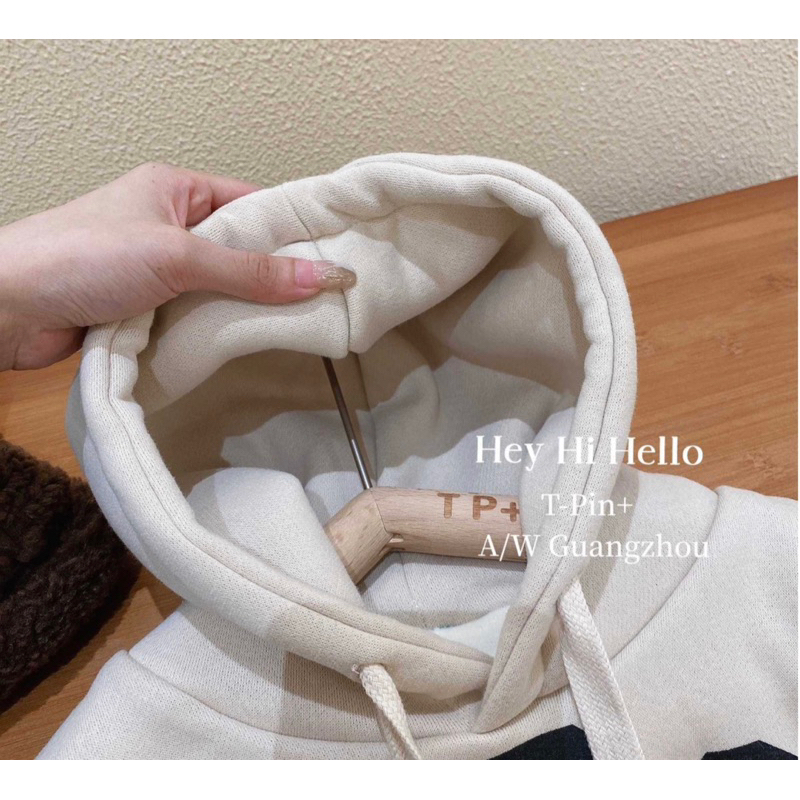 Áo Nỉ hoodie dài tay ABC 2 lớp lót lông nhung dày dặn cho bé ấm áp pc HÀn-a28