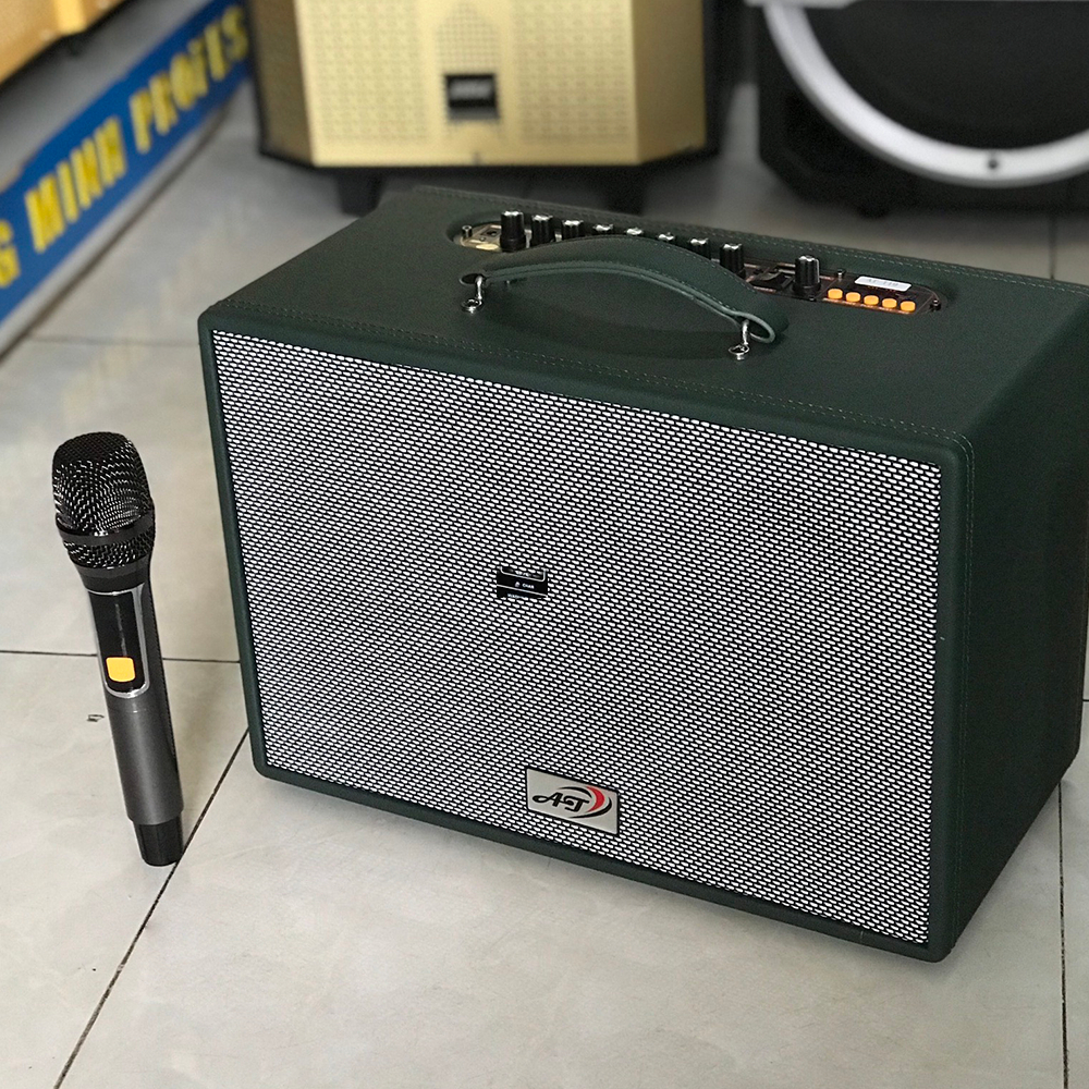 - AT19 Loa Bluetooth Kèm 2 Micro Không Dây