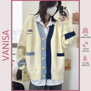 Áo khoác cardigan nữ nỉ chân cua bigsize form rộng siêu xinh VANISA AK002