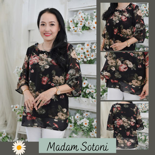 Madam Sotoni - Thời trang trung niên - Áo kiểu nữ trung niên - VHDC703