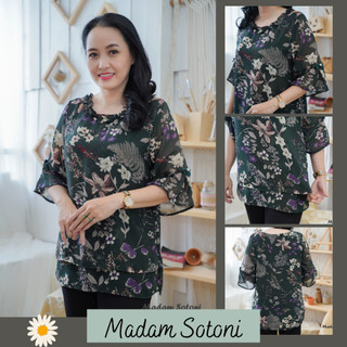 Madam Sotoni - Thời trang trung niên - Áo kiểu nữ trung niên - VHVC112