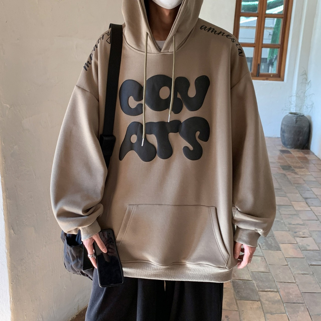 Áo nỉ cặp đôi hoodie oversize- Retrostyle - AohoodieCQVATS_P8K1