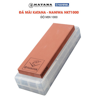 Đá bùn mài dao Naniwa KATANA độ mịn trung #1000 grid NKP-1000P