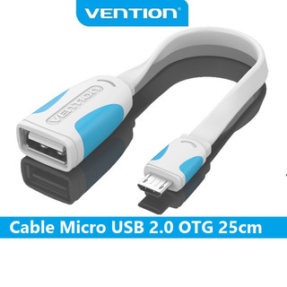 Cáp micro sang usb otg vention, dài 25cm vas-a09-w025