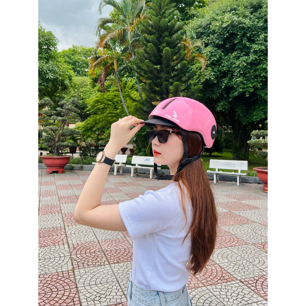 Nón Thể Thao POC Falcon F05 Glossy White Chính Hãng 100%