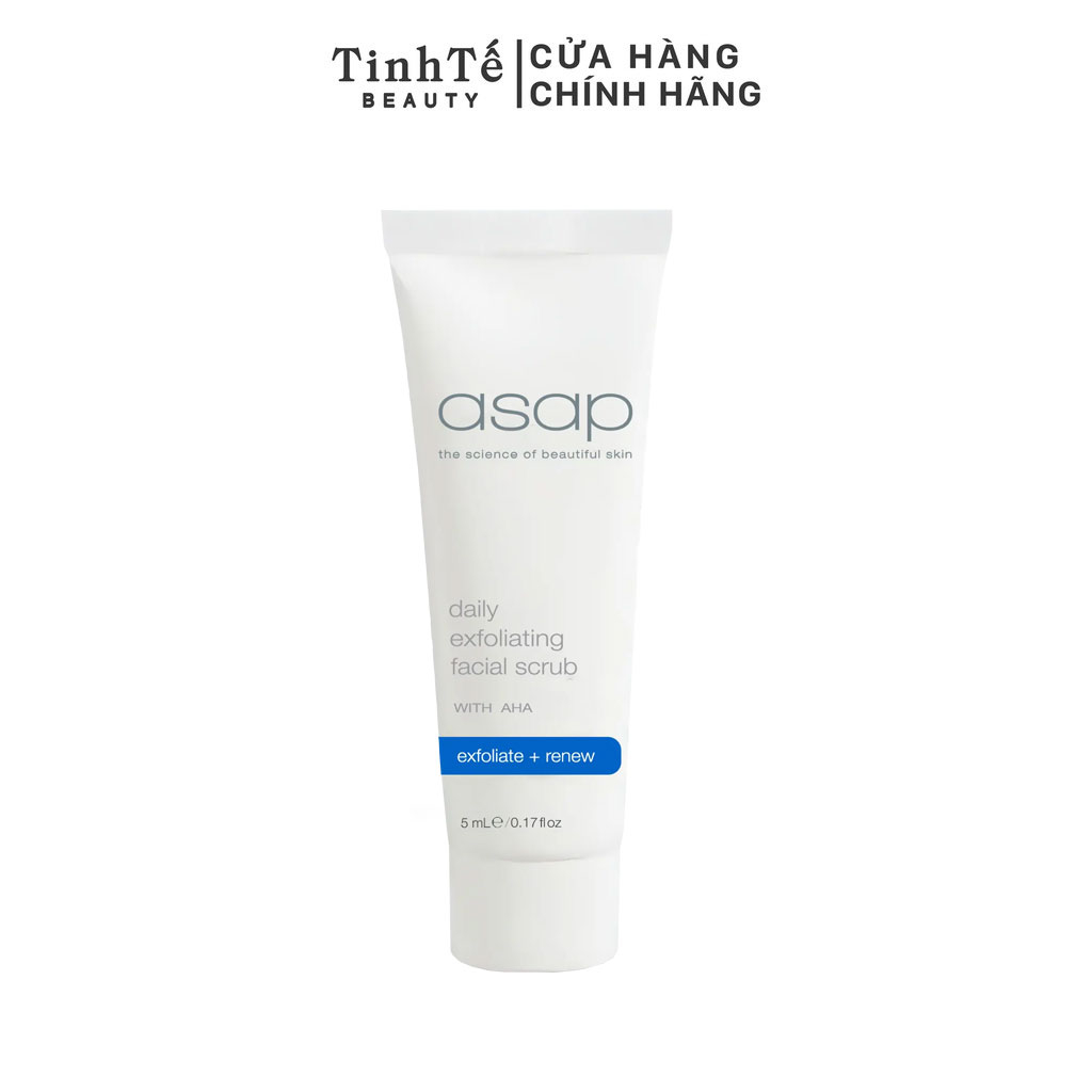 Sample tẩy tế bào chết Asap Daily Exfoliating Facial Scrub (5ml)