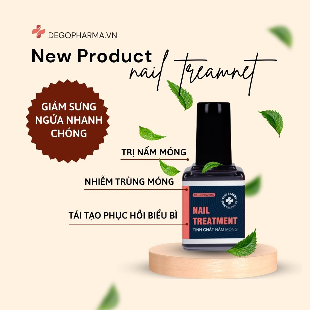 Tinh Chất Nấm Móng Dego Pharma - Hết Nấm Móng, Giảm Ngứa, Nuôi Dưỡng Tái Tạo Móng Mới
