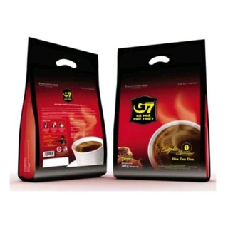 Cà phê g7 hòa tan đen bịch 100 gói 2g