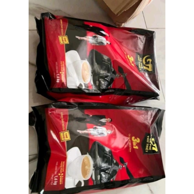 CÀ PHÊ G7 3in1 BỊCH 100 STICKS 16gr