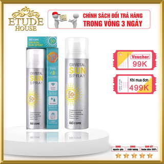 Xịt chống nắng Crystal Sun Spray SPF50+ 150ml dưỡng ẩm, bảo vệ da