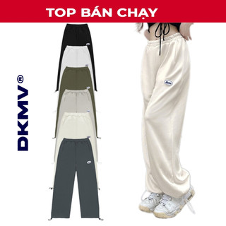 Quần ống suông dáng dài lưng thun hack dáng nhiều màu DKMV - Sweatpant Rubber Tag | K09-Q1