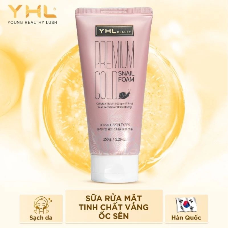 SỮA RỬA MẶT ỐC SÊN YHL[ SX HÀN QUỐC]