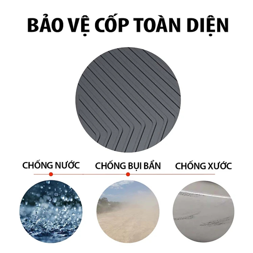 Lót cốp nhựa xe VIOS 2014 đến 2023 SPEEDCAR chính hãng chất liệu nhựa dẻo cao cấp không mùi dễ vệ sinh LC-TO001 | BigBuy360 - bigbuy360.vn