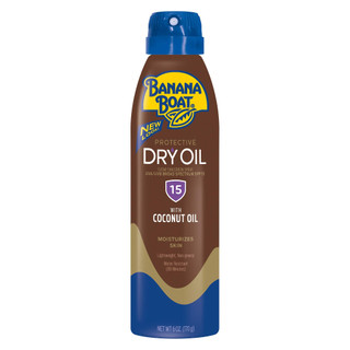 Xịt chống nắng da nâu Banana Boat Deep Tanning Dry Oil Spray SPF15 (Mỹ)