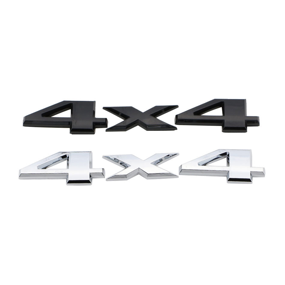 Logo chữ nổi 4x4, 4WD, V6,V8, Sport cao cấp trang trí cho xe hơi ô tô Ford,Toyota, Honda, Nissan, Mitsubishi....
