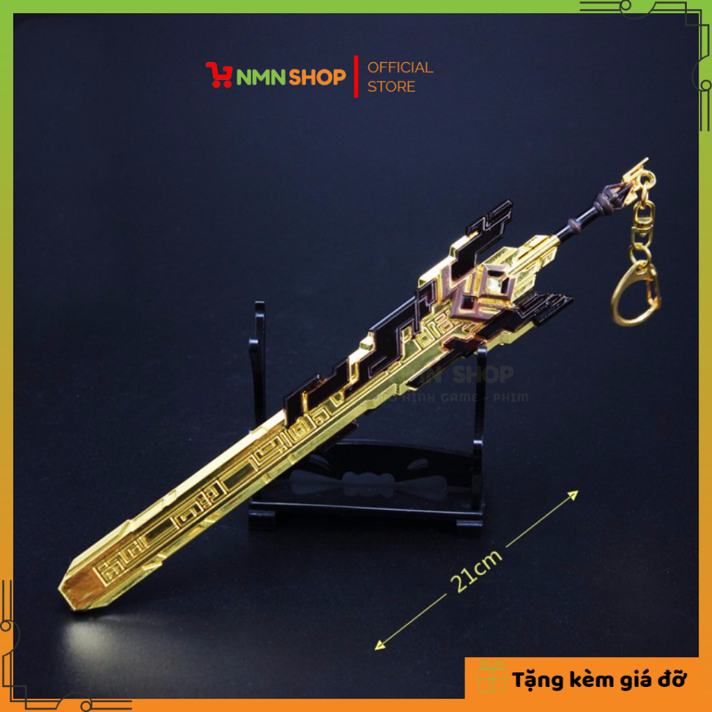 Mô hình game Genshin Impact - K.iếm Vô Công  21cm