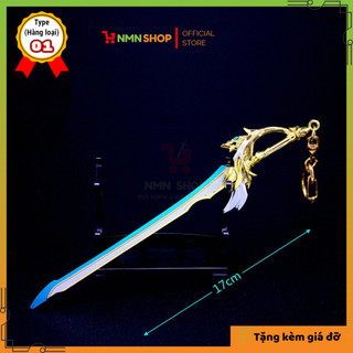 Mô hình game Genshin Impact - Phong Ưng Ki.ếm (Aquila Favonia) 17cm và 22cm