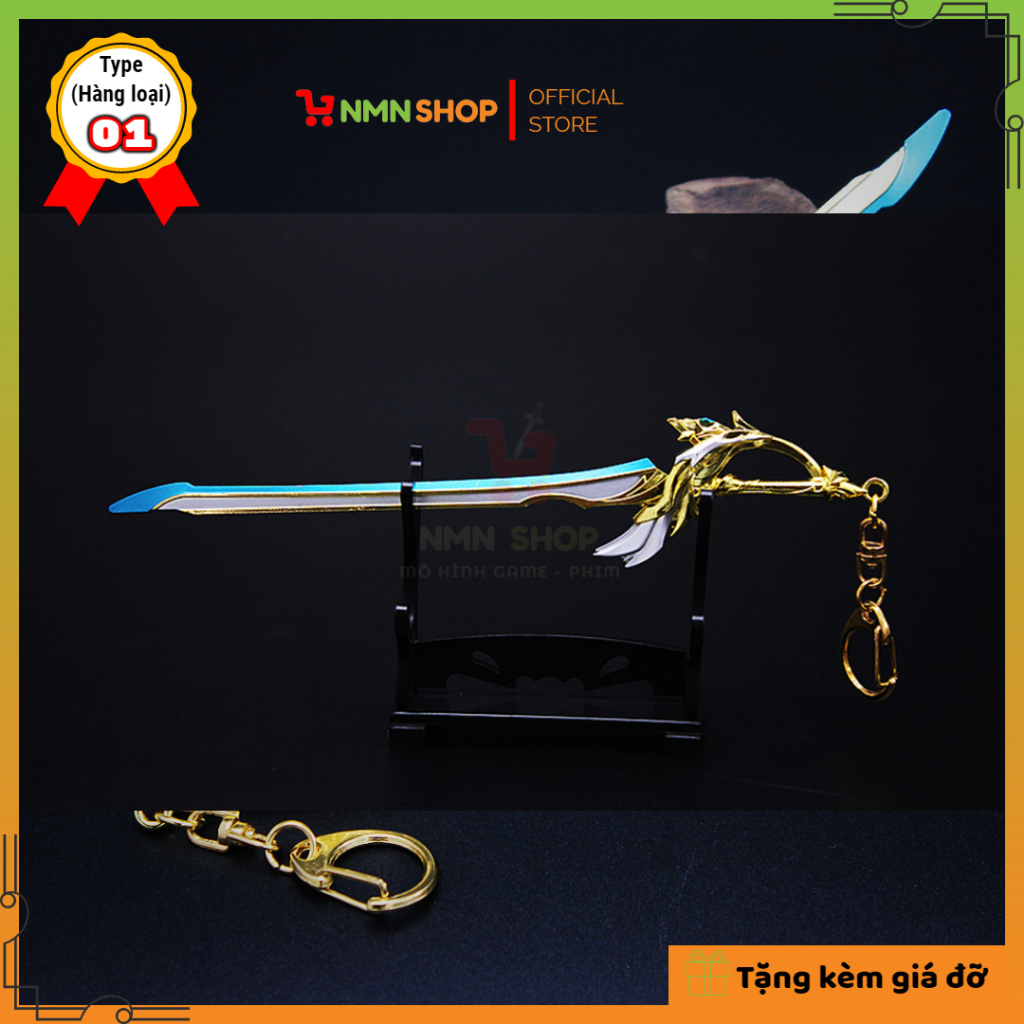 Mô hình game Genshin Impact - Phong Ưng Ki.ếm  17cm và 22cm