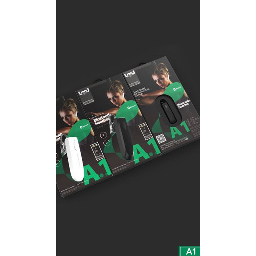 Tai Nghe Bluetooth A1 - Hàng Đóng Hộp Đẹp