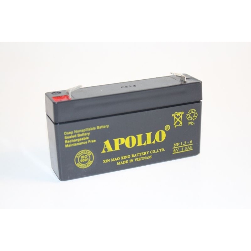 Bình Acqui 6V 1.3Ah dùng cho cân điện tử. Thay cho cân KD-TBED, DS6000 , AND602 , FRH. DS302.  VB302