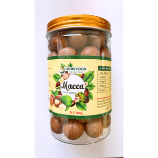 500Gram Hạt Macca ĐắkLăk nứt vỏ sấy lạnh loại 1 giòn ngon