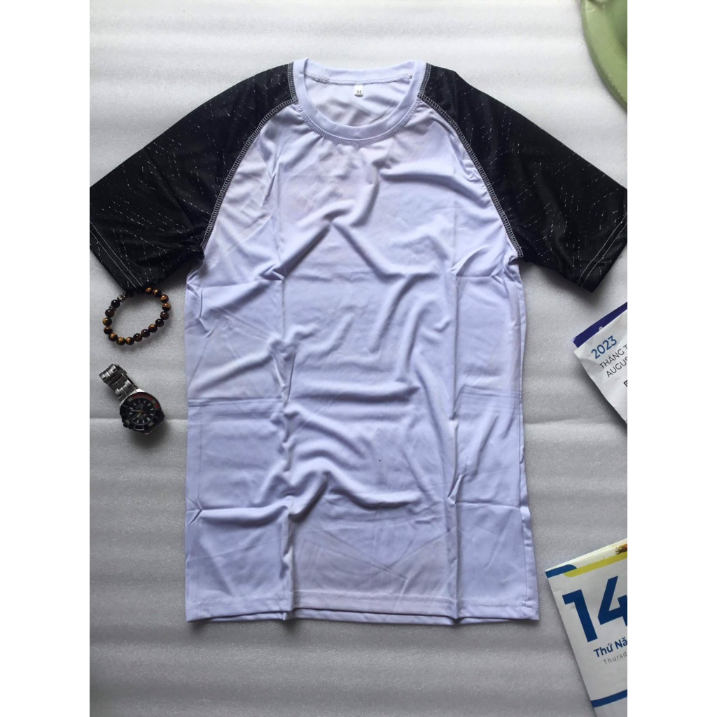 ÁO THUN TAY PHỐI THỂ THAO