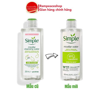 Nước Tẩy Trang Simple Micellar Cleansing Water 200ml