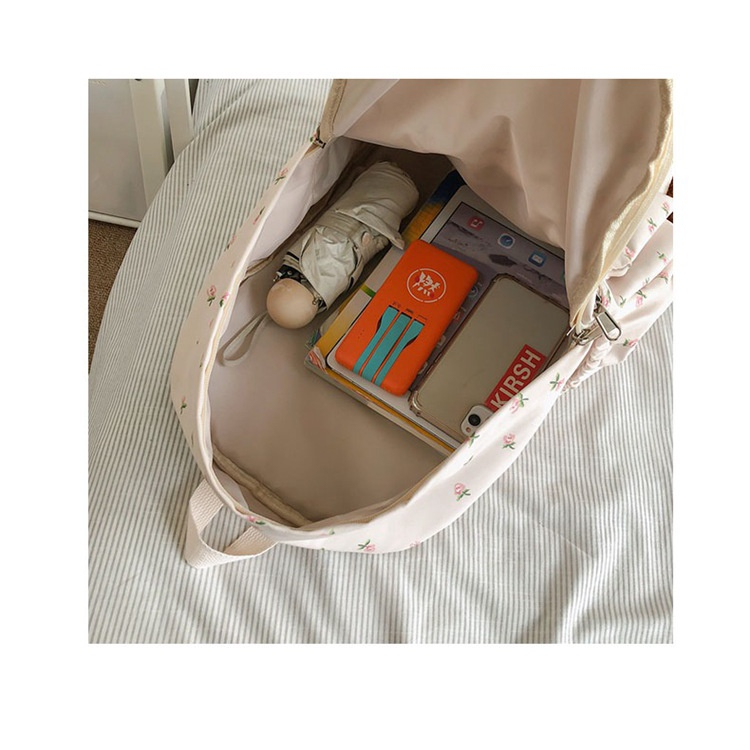 Balo đi học nữ họa tiết đơn giản, balo học sinh sinh viên phong cách đơn giản dễ phối đồ BZ005