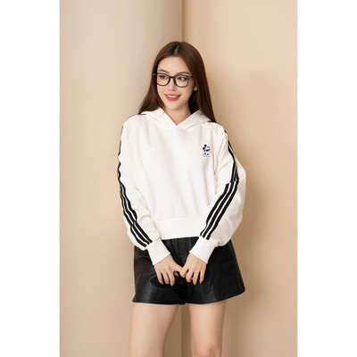 Áo nỉ hoodie nữ NA28 dáng ngắn in hình Mickey Loza NP6594