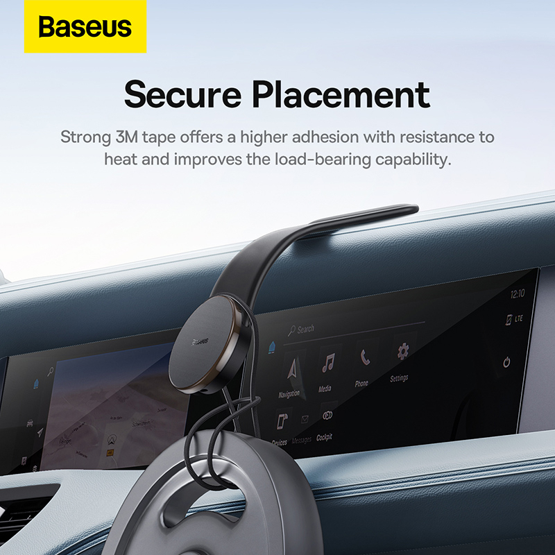 Đế Treo Điện Thoại Trên Ôtô Baseus C02 Pro Series Magnetic Wireless Charging Car Mount