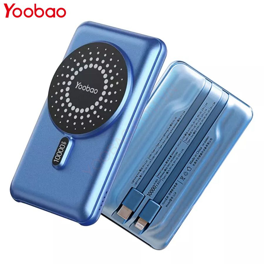 Sạc Dự Phòng Yoobao 10000mAh Sạc Không Dây Wireless 15W - YOOBAO LC4