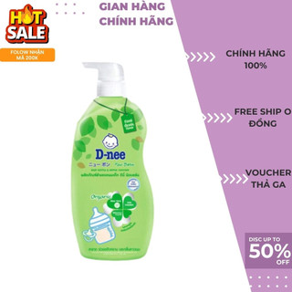 Nước rửa bình sữa dnee organic dạng chai 600ml xl
