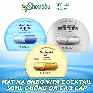 Mặt nạ BNBG Vita Cocktail 30ml dưỡng da cao cấp NPP Shoptido