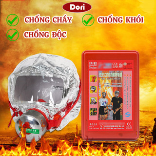Mặt nạ chống cháy, chống khói khí độc dùng trong PCCC, hỏa hoạn, virut, sử dụng 30-45 phút