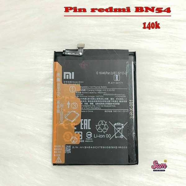 Pin Xiaomi BN51 / BN52 / BN53 / BN57 / BN54 / BN55 / BN56 / BN59