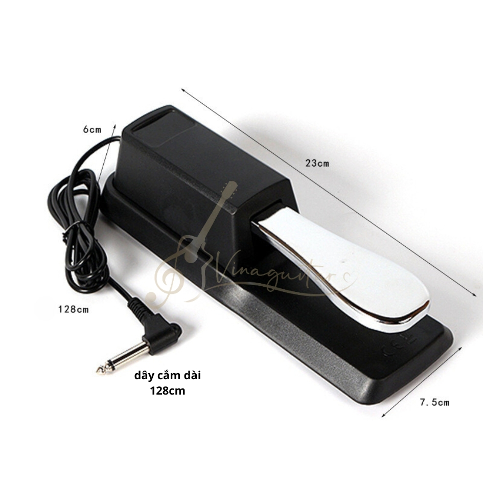 Pedal mỏ vịt dùng cho đàn organ và piano điện -Pedal Đa Năng Cho Các Loại Piano Và Organ Yamaha, Casio, Roland, Korg..