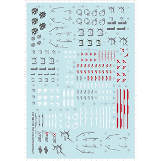 Đề can - Decal nước cho mô hình MG Eclipse