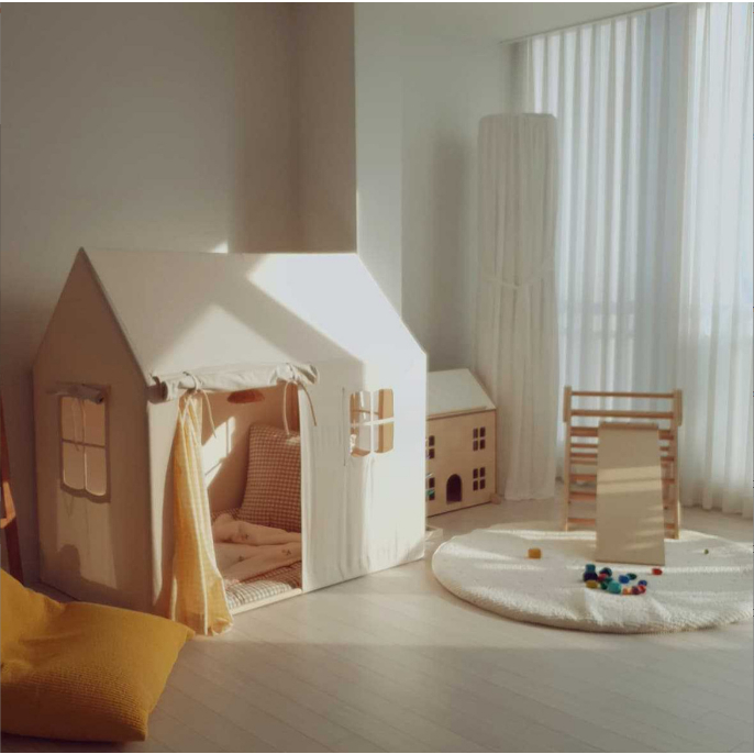 Phòng Ngủ Mini Cho Bé Vui Chơi Tent House Kids Phong Cách Hàn Quốc ☘️AsiaMart88 ☘️