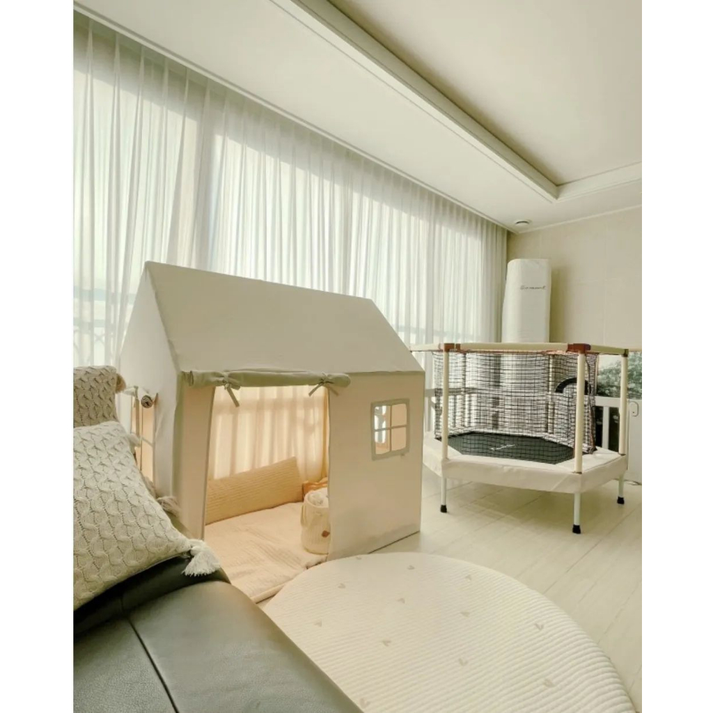 Phòng Ngủ Mini Cho Bé Vui Chơi Tent House Kids Phong Cách Hàn Quốc ☘️AsiaMart88 ☘️