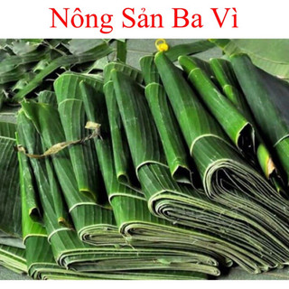 Lá Chuối Tươi Ba Vì 1kg . khách đặt mới hái dùng gói bánh