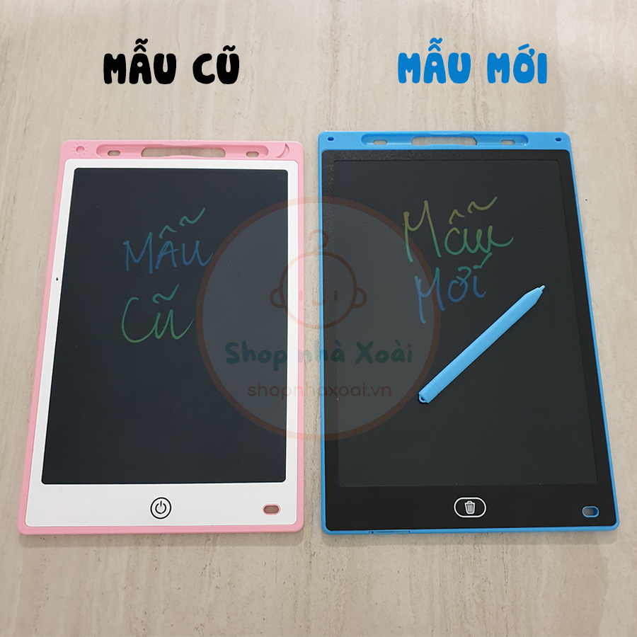 Bảng tự xoá thông minh cho bé, Bảng viết điện tử 12inch, 10inch, 8.5inch Màn hình đa sắc, Bảng vẽ điện tử Shop Nhà Xoài