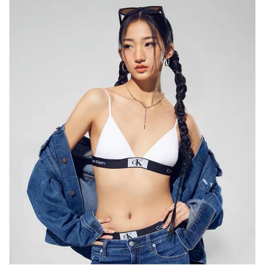 Bộ đồ lót C.K New Không gọng- Set Nội Y viền chữ cao cấp cực đẹp kèm mút đệm đi kèm siêu đẹp.