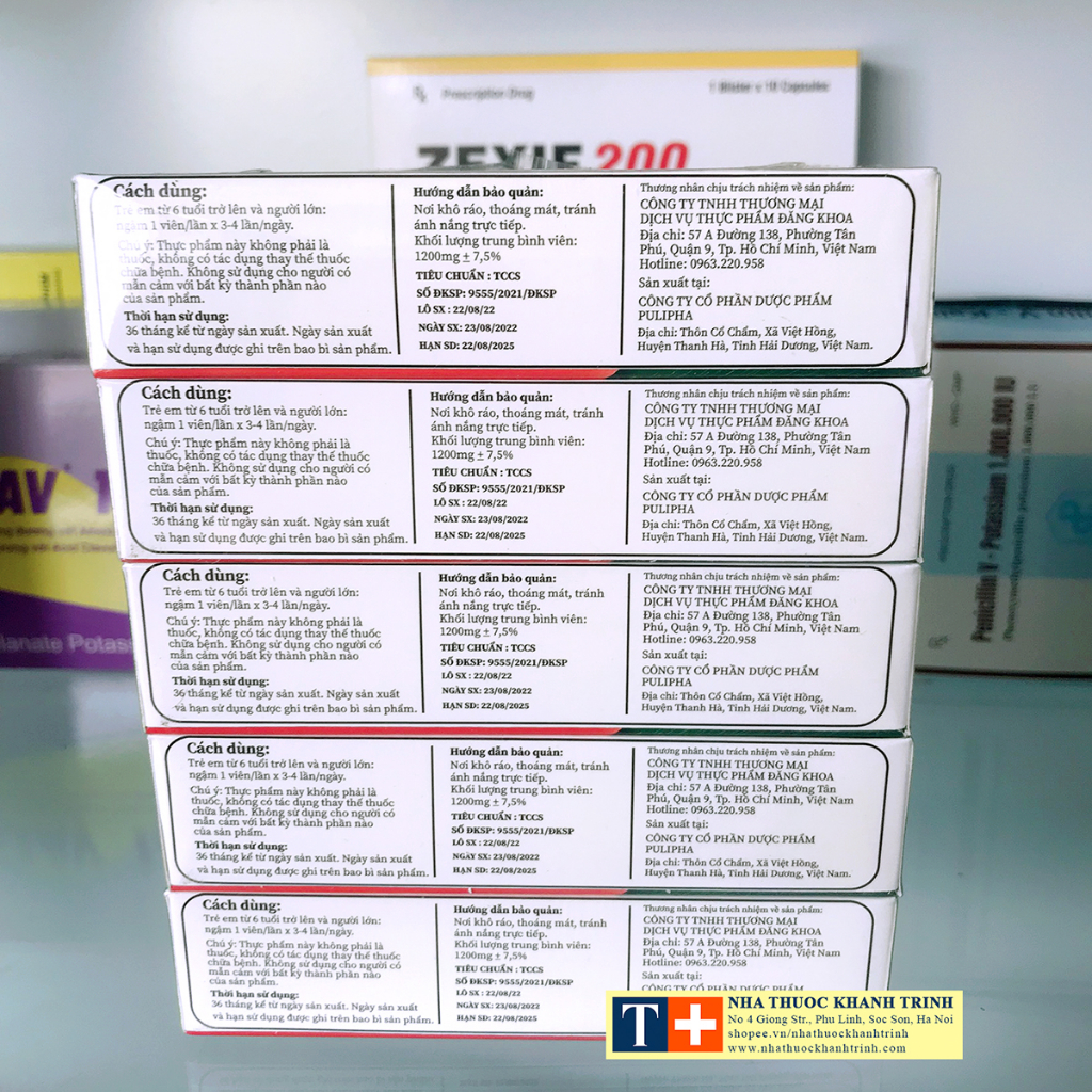 Viên ngậm giảm ho, rát họng LYSOPEN GOL vị bạc hà